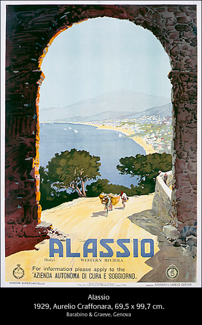 Alassio, 1929, Aurelio Craffonara, courtesy of Galleria L'image, Alassio